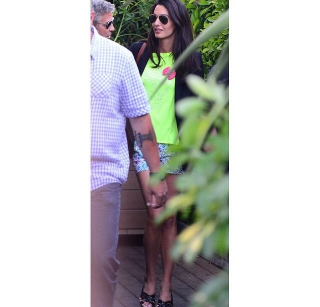 George Clooney and Amal Alamuddin Wedding Pictures